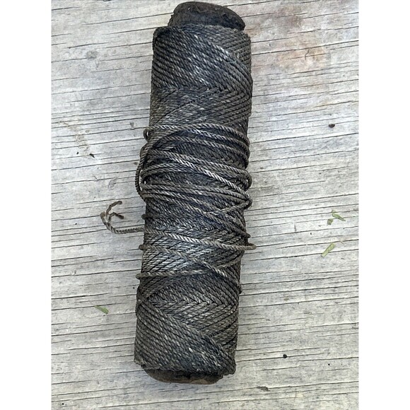 Vintage Ocean Fishing Lures Hooks Sinkers and deep sea test rope 200+ feet LOT - Picture 5 of 7